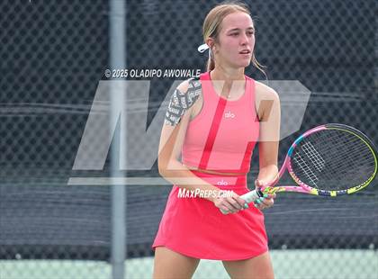 Thumbnail 1 in UIL 3A Girls Tennis (Round of 16) photogallery.
