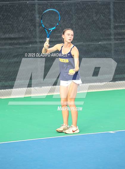 Thumbnail 1 in UIL 3A Girls Tennis (Round of 16) photogallery.