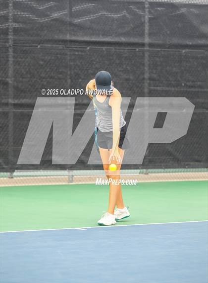 Thumbnail 1 in UIL 3A Girls Tennis (Round of 16) photogallery.