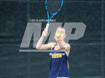 Thumbnail 2 in UIL 3A Girls Tennis (Round of 16) photogallery.