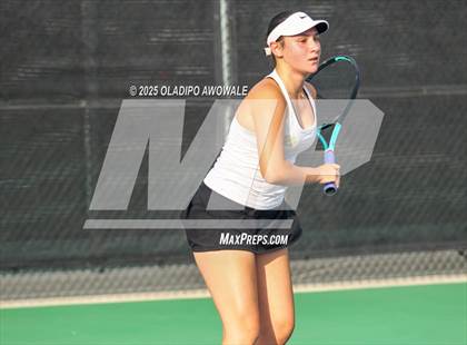 Thumbnail 1 in UIL 3A Girls Tennis (Round of 16) photogallery.