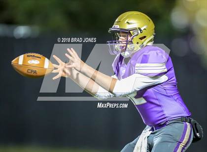 Thumbnail 3 in University School of Jackson @ Christ Presbyterian Academy (TSSAA D2 2A 1st Round Playoff) photogallery.