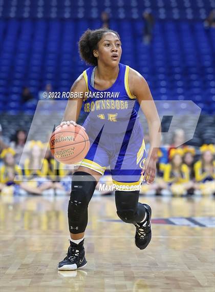 Thumbnail 1 in Hardin-Jefferson vs. Brownsboro (UIL 4A State Final) photogallery.
