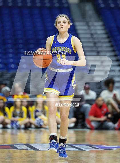 Thumbnail 3 in Hardin-Jefferson vs. Brownsboro (UIL 4A State Final) photogallery.