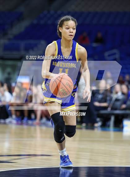 Thumbnail 3 in Hardin-Jefferson vs. Brownsboro (UIL 4A State Final) photogallery.