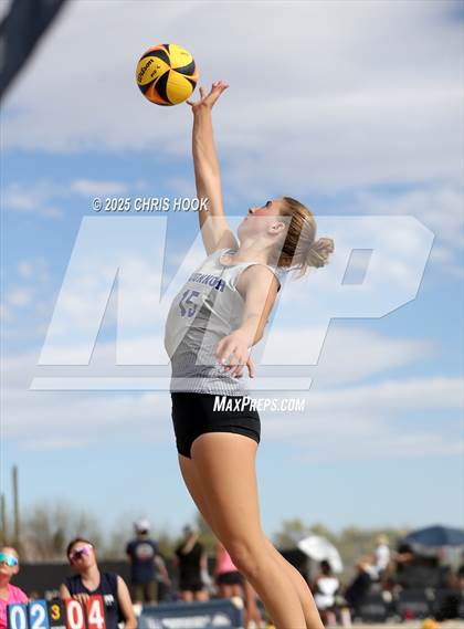 Thumbnail 1 in Salpointe Catholic vs O'Connor (CatBox Classic Beach Invitational) photogallery.