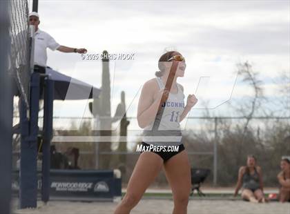 Thumbnail 2 in Salpointe Catholic vs O'Connor (CatBox Classic Beach Invitational) photogallery.