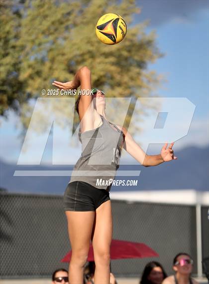 Thumbnail 2 in Salpointe Catholic vs O'Connor (CatBox Classic Beach Invitational) photogallery.