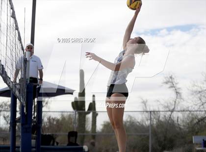Thumbnail 2 in Salpointe Catholic vs O'Connor (CatBox Classic Beach Invitational) photogallery.