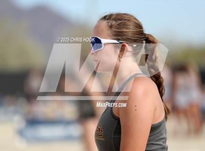 Thumbnail 3 in Salpointe Catholic vs O'Connor (CatBox Classic Beach Invitational) photogallery.