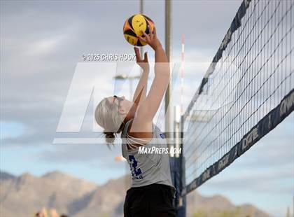 Thumbnail 2 in Salpointe Catholic vs O'Connor (CatBox Classic Beach Invitational) photogallery.