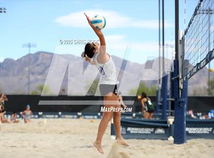 Thumbnail 3 in Salpointe Catholic vs O'Connor (CatBox Classic Beach Invitational) photogallery.