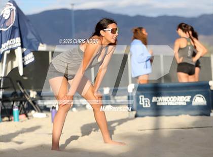 Thumbnail 1 in Salpointe Catholic vs O'Connor (CatBox Classic Beach Invitational) photogallery.