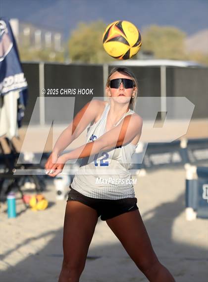 Thumbnail 1 in Salpointe Catholic vs O'Connor (CatBox Classic Beach Invitational) photogallery.