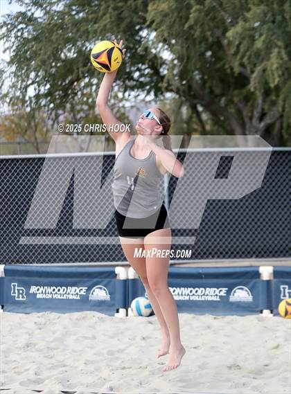 Thumbnail 3 in Salpointe Catholic vs O'Connor (CatBox Classic Beach Invitational) photogallery.