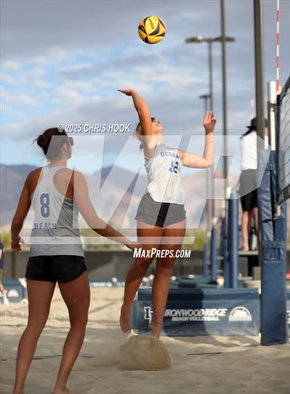 Thumbnail 2 in Salpointe Catholic vs O'Connor (CatBox Classic Beach Invitational) photogallery.