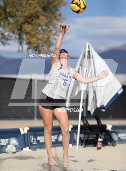 Thumbnail 2 in Salpointe Catholic vs O'Connor (CatBox Classic Beach Invitational) photogallery.
