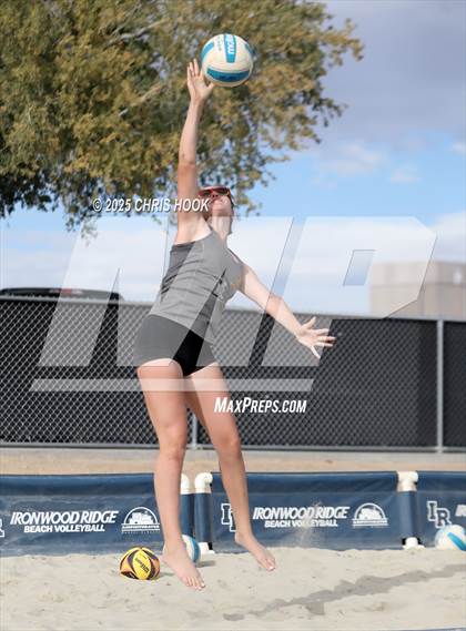 Thumbnail 1 in Salpointe Catholic vs O'Connor (CatBox Classic Beach Invitational) photogallery.