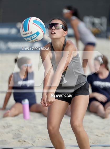 Thumbnail 2 in Salpointe Catholic vs O'Connor (CatBox Classic Beach Invitational) photogallery.