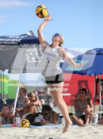 Thumbnail 3 in Salpointe Catholic vs O'Connor (CatBox Classic Beach Invitational) photogallery.