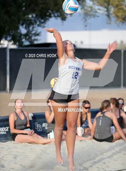 Thumbnail 2 in Salpointe Catholic vs O'Connor (CatBox Classic Beach Invitational) photogallery.