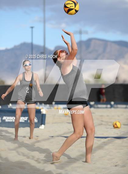 Thumbnail 1 in Salpointe Catholic vs O'Connor (CatBox Classic Beach Invitational) photogallery.