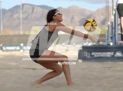 Thumbnail 3 in Salpointe Catholic vs O'Connor (CatBox Classic Beach Invitational) photogallery.