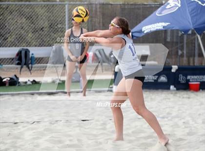 Thumbnail 3 in Salpointe Catholic vs O'Connor (CatBox Classic Beach Invitational) photogallery.