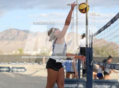 Thumbnail 3 in Salpointe Catholic vs O'Connor (CatBox Classic Beach Invitational) photogallery.