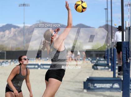 Thumbnail 3 in Salpointe Catholic vs O'Connor (CatBox Classic Beach Invitational) photogallery.