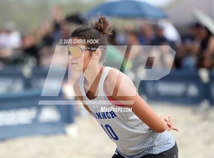 Thumbnail 3 in Salpointe Catholic vs O'Connor (CatBox Classic Beach Invitational) photogallery.