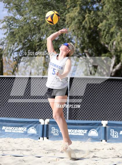 Thumbnail 1 in Salpointe Catholic vs O'Connor (CatBox Classic Beach Invitational) photogallery.
