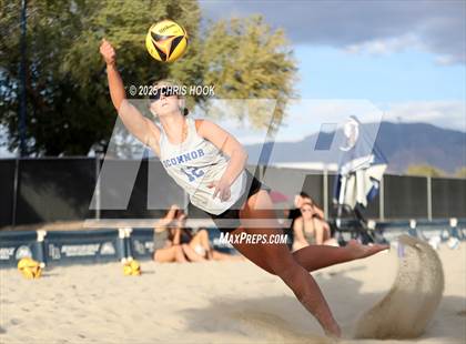 Thumbnail 1 in Salpointe Catholic vs O'Connor (CatBox Classic Beach Invitational) photogallery.