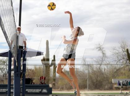 Thumbnail 2 in Salpointe Catholic vs O'Connor (CatBox Classic Beach Invitational) photogallery.