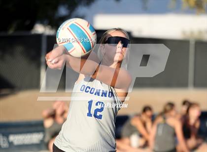 Thumbnail 3 in Salpointe Catholic vs O'Connor (CatBox Classic Beach Invitational) photogallery.