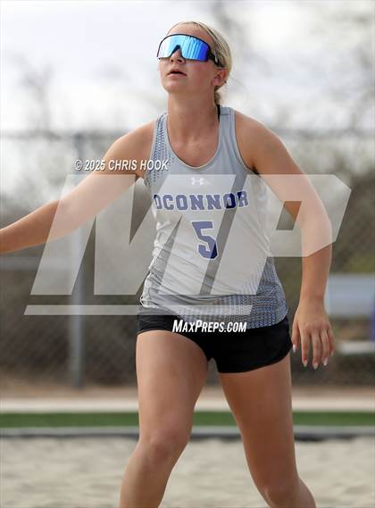 Thumbnail 3 in Salpointe Catholic vs O'Connor (CatBox Classic Beach Invitational) photogallery.