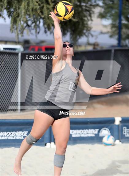 Thumbnail 2 in Salpointe Catholic vs O'Connor (CatBox Classic Beach Invitational) photogallery.