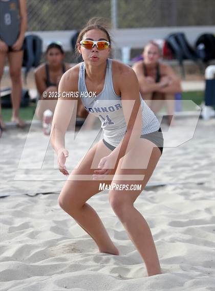 Thumbnail 1 in Salpointe Catholic vs O'Connor (CatBox Classic Beach Invitational) photogallery.