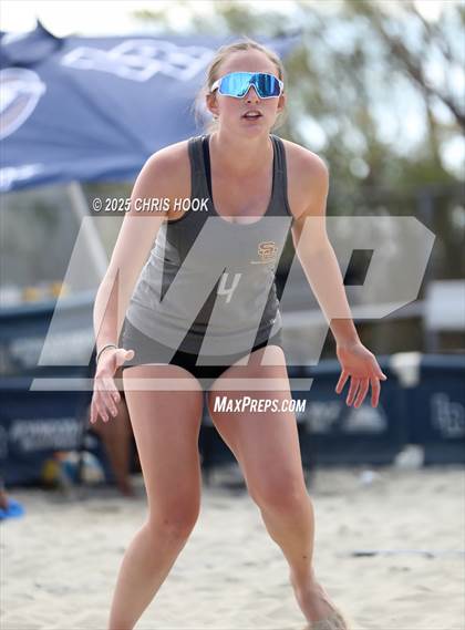 Thumbnail 2 in Salpointe Catholic vs O'Connor (CatBox Classic Beach Invitational) photogallery.