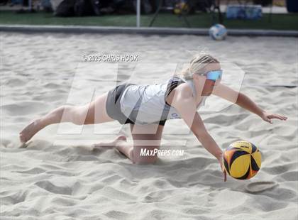 Thumbnail 2 in Salpointe Catholic vs O'Connor (CatBox Classic Beach Invitational) photogallery.