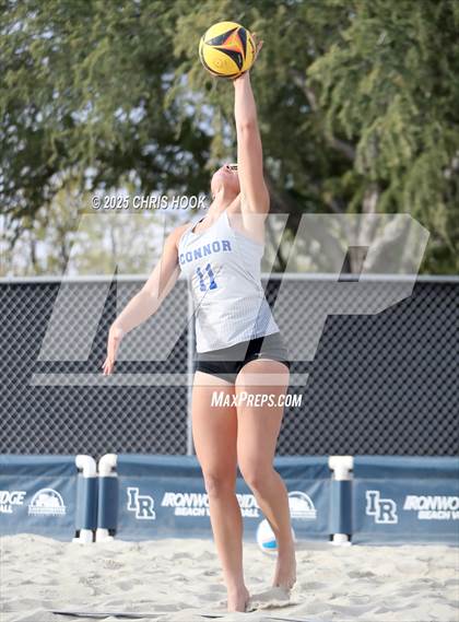 Thumbnail 1 in Salpointe Catholic vs O'Connor (CatBox Classic Beach Invitational) photogallery.
