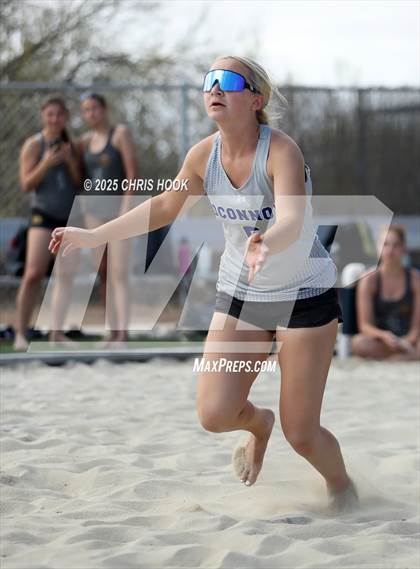 Thumbnail 2 in Salpointe Catholic vs O'Connor (CatBox Classic Beach Invitational) photogallery.