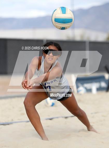 Thumbnail 3 in Salpointe Catholic vs O'Connor (CatBox Classic Beach Invitational) photogallery.