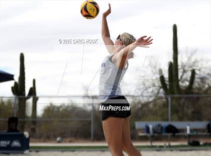Thumbnail 1 in Salpointe Catholic vs O'Connor (CatBox Classic Beach Invitational) photogallery.