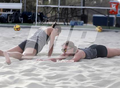 Thumbnail 3 in Salpointe Catholic vs O'Connor (CatBox Classic Beach Invitational) photogallery.