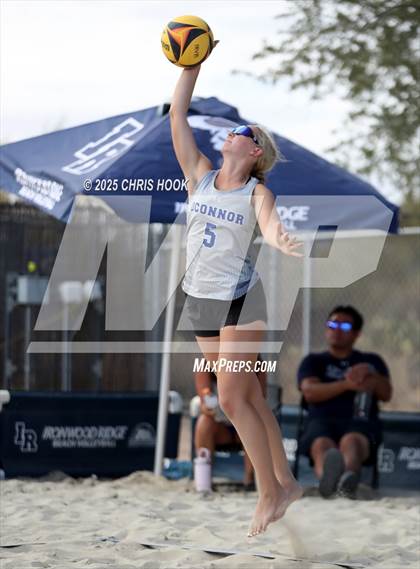 Thumbnail 1 in Salpointe Catholic vs O'Connor (CatBox Classic Beach Invitational) photogallery.