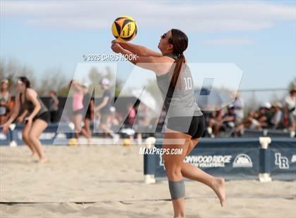 Thumbnail 3 in Salpointe Catholic vs O'Connor (CatBox Classic Beach Invitational) photogallery.