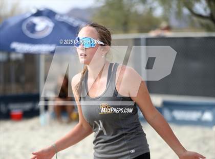 Thumbnail 1 in Salpointe Catholic vs O'Connor (CatBox Classic Beach Invitational) photogallery.