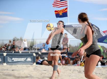 Thumbnail 2 in Salpointe Catholic vs O'Connor (CatBox Classic Beach Invitational) photogallery.