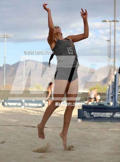Thumbnail 1 in Salpointe Catholic vs O'Connor (CatBox Classic Beach Invitational) photogallery.